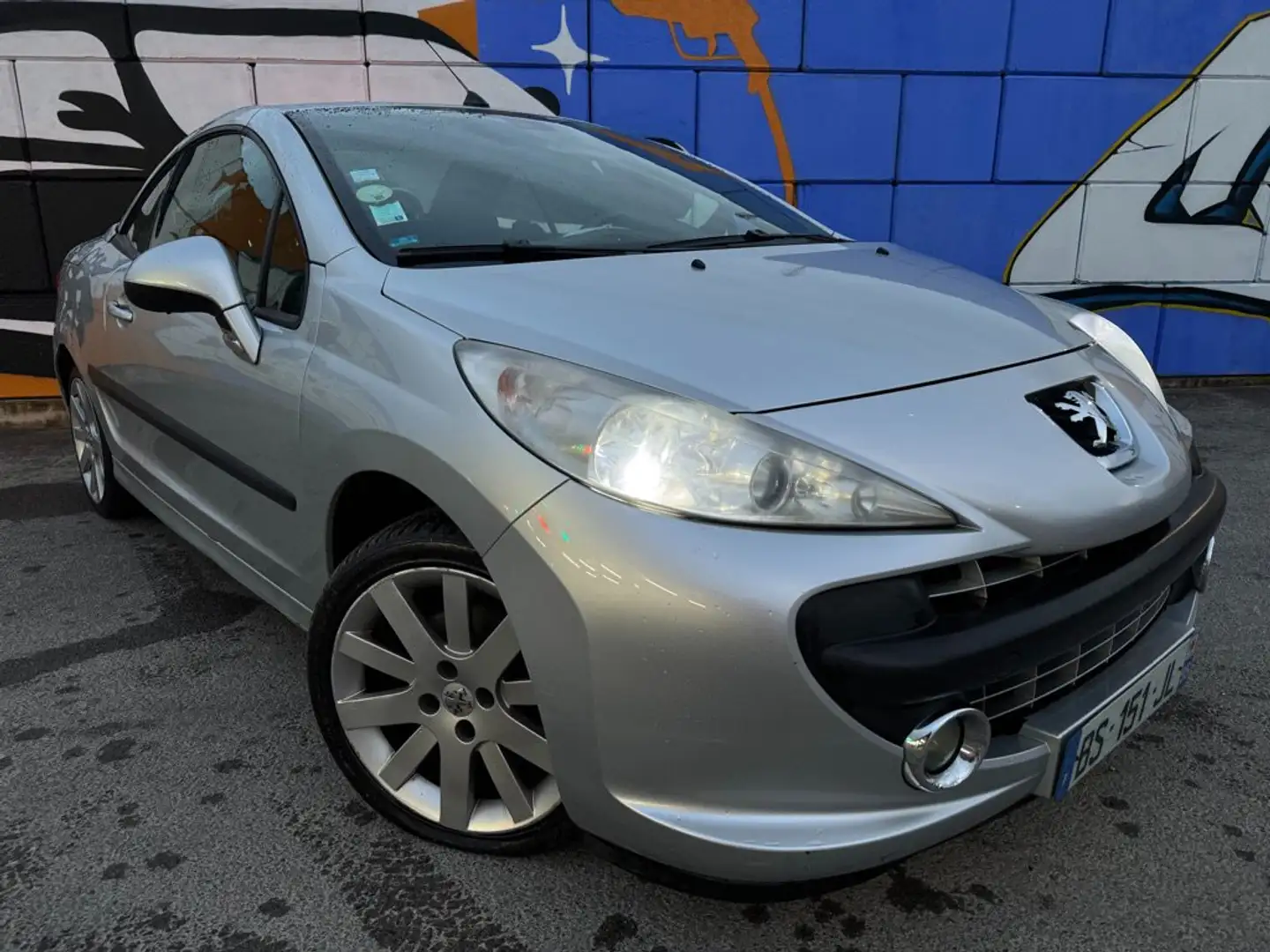 Peugeot 207 207 CC 1.6 VTi 16V 120ch Sport Pack Gris - 2