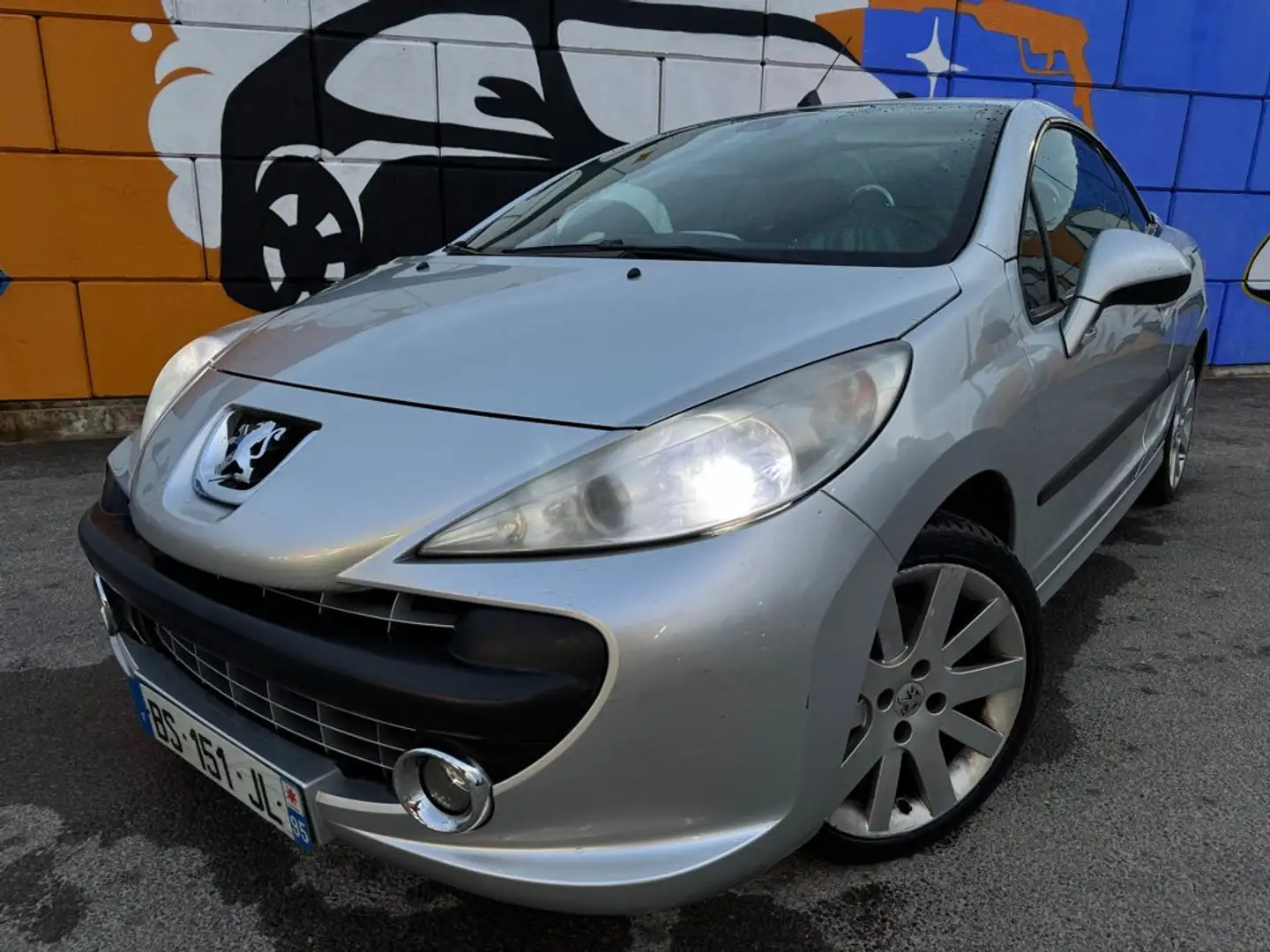 Peugeot 207 207 CC 1.6 VTi 16V 120ch Sport Pack Gris - 1