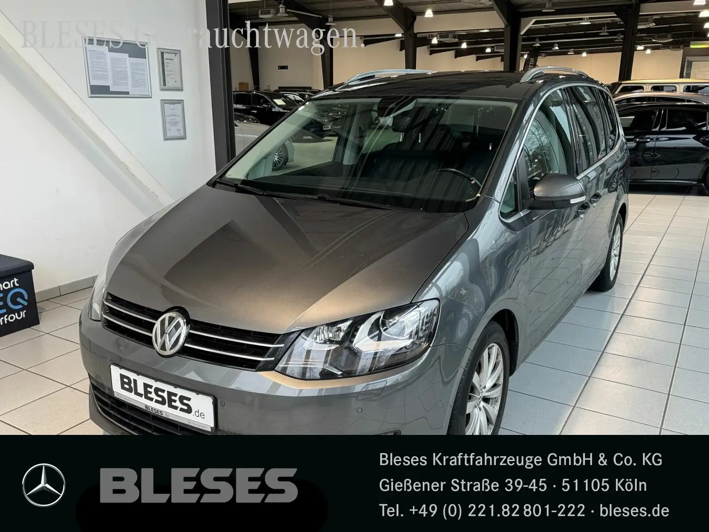 Volkswagen Sharan Sharan 4Motion 2.0 TDI Join AHL+FahrAssPlus+7-Sitz Grau - 1