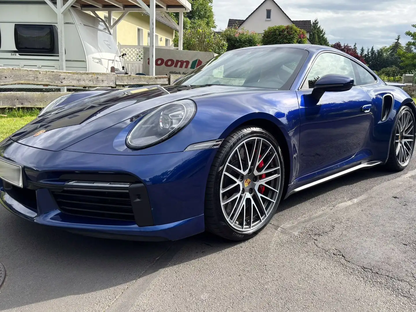 Porsche 992 911 Coupe 911 Turbo Blau - 1