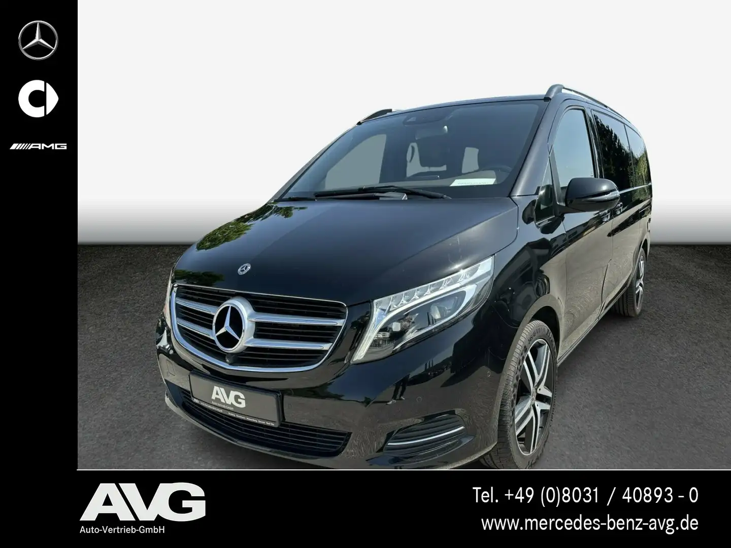 Mercedes-Benz V 250 V 250 d 4M AVANT ED Lang Navi| LED| AHK| 360 Schwarz - 1