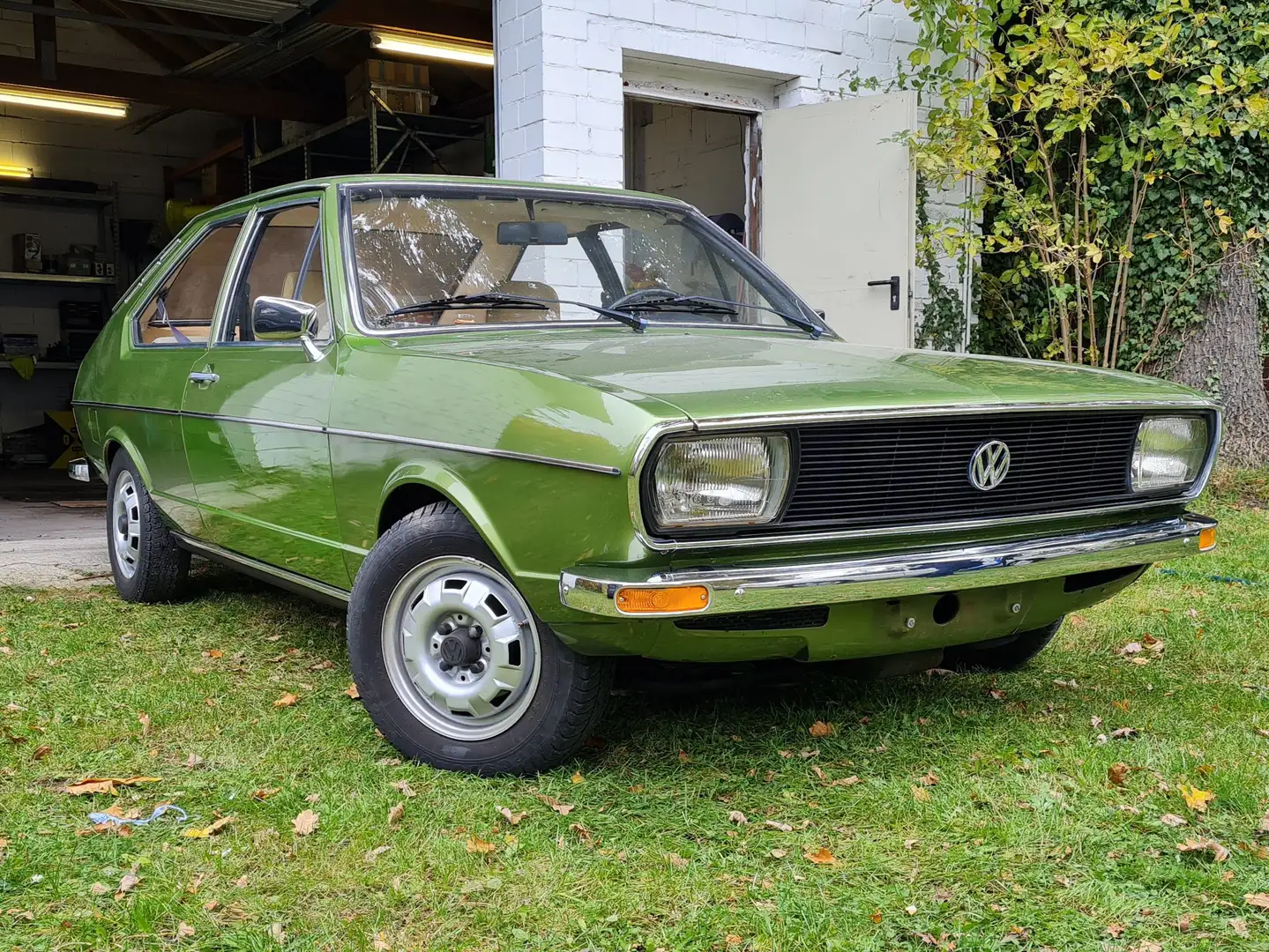 Volkswagen Passat L B1 32 Coupé 1974 55.000 km moos metallic Zöld - 1