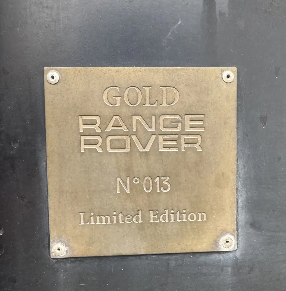 Land Rover Range Rover Gold Range Rover Limited Edition #13, foto 6