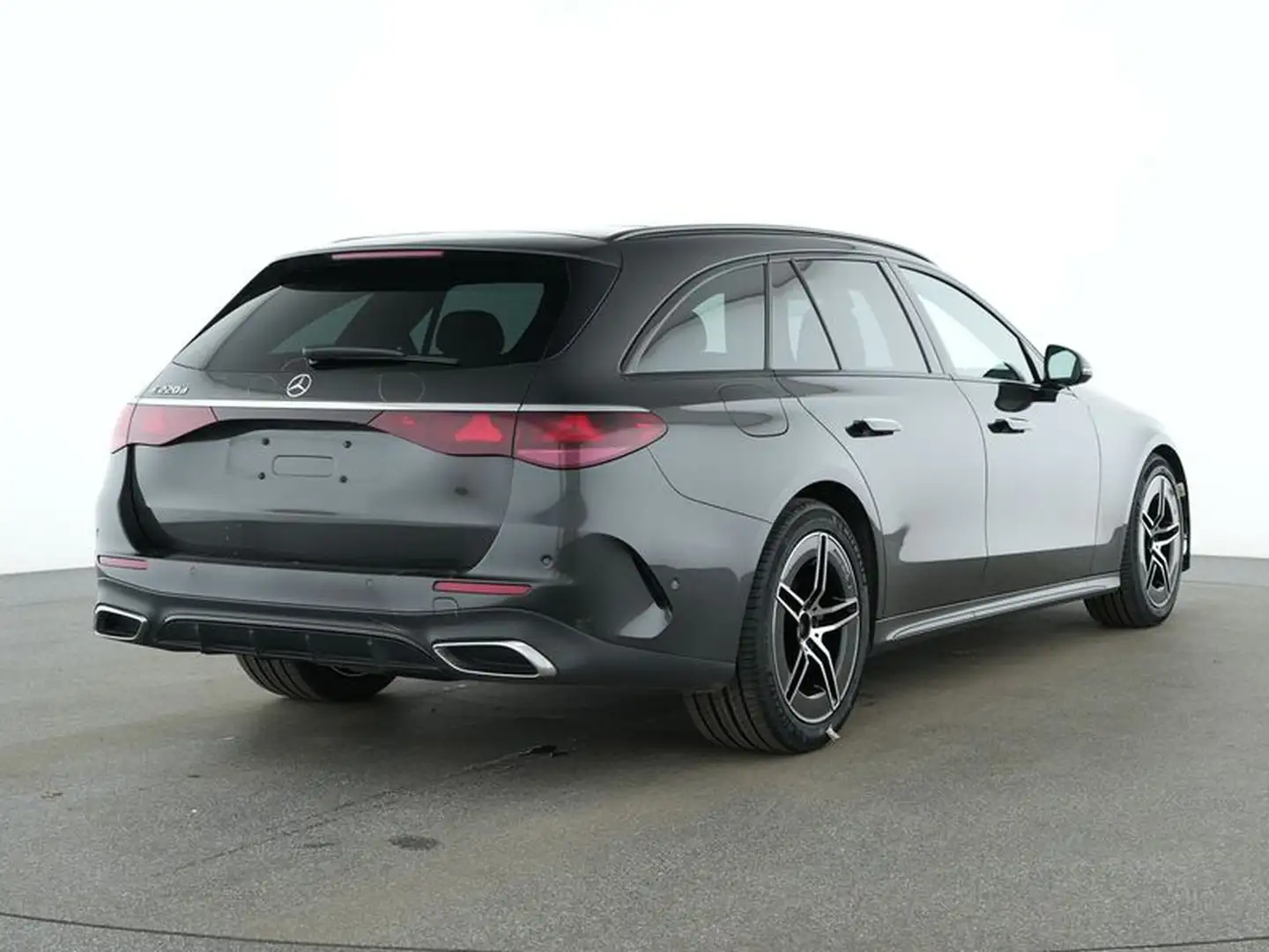 Mercedes-Benz E 220 sw 220 d amg line advanced auto Grau - 2