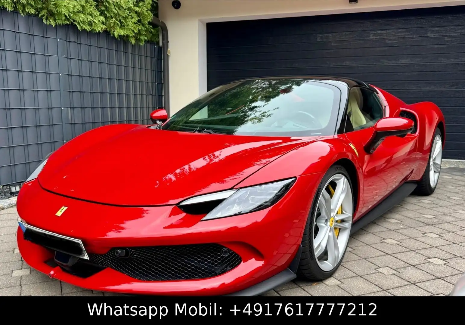 Ferrari 296 GTS ROSSO ROSSO FORMULA 1 JBL EXCLUSIV FULL Rot - 1
