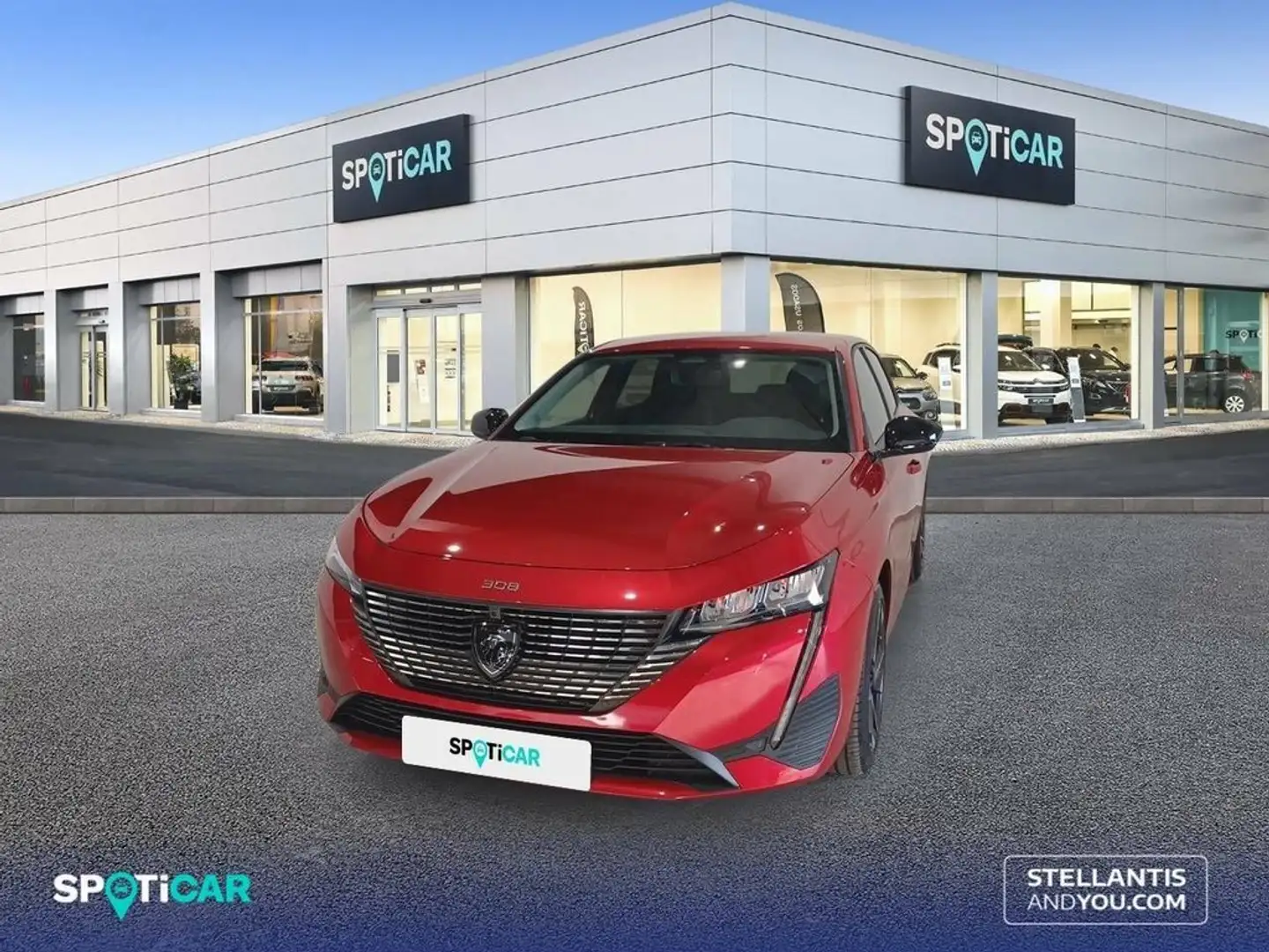 Peugeot 308 1.2 PureTech S&S Allure 130 Rojo - 1