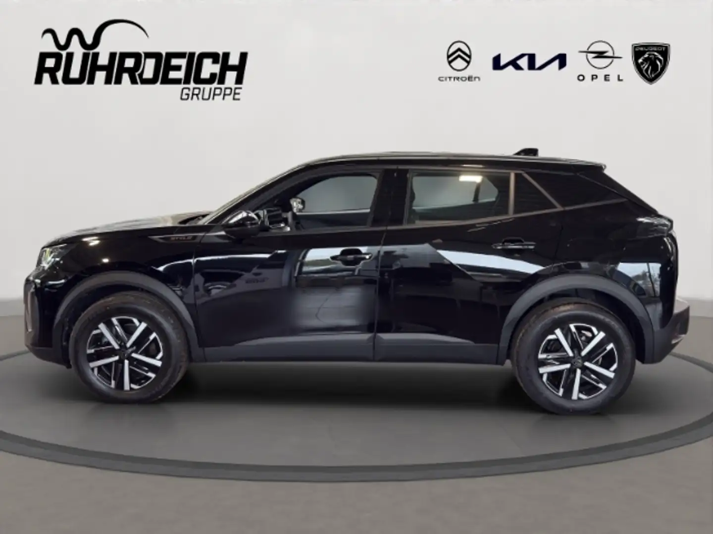 Peugeot 2008 MILD-HYBRID 145 Style NAVI RFK CARPLAY SHZ Schwarz - 2