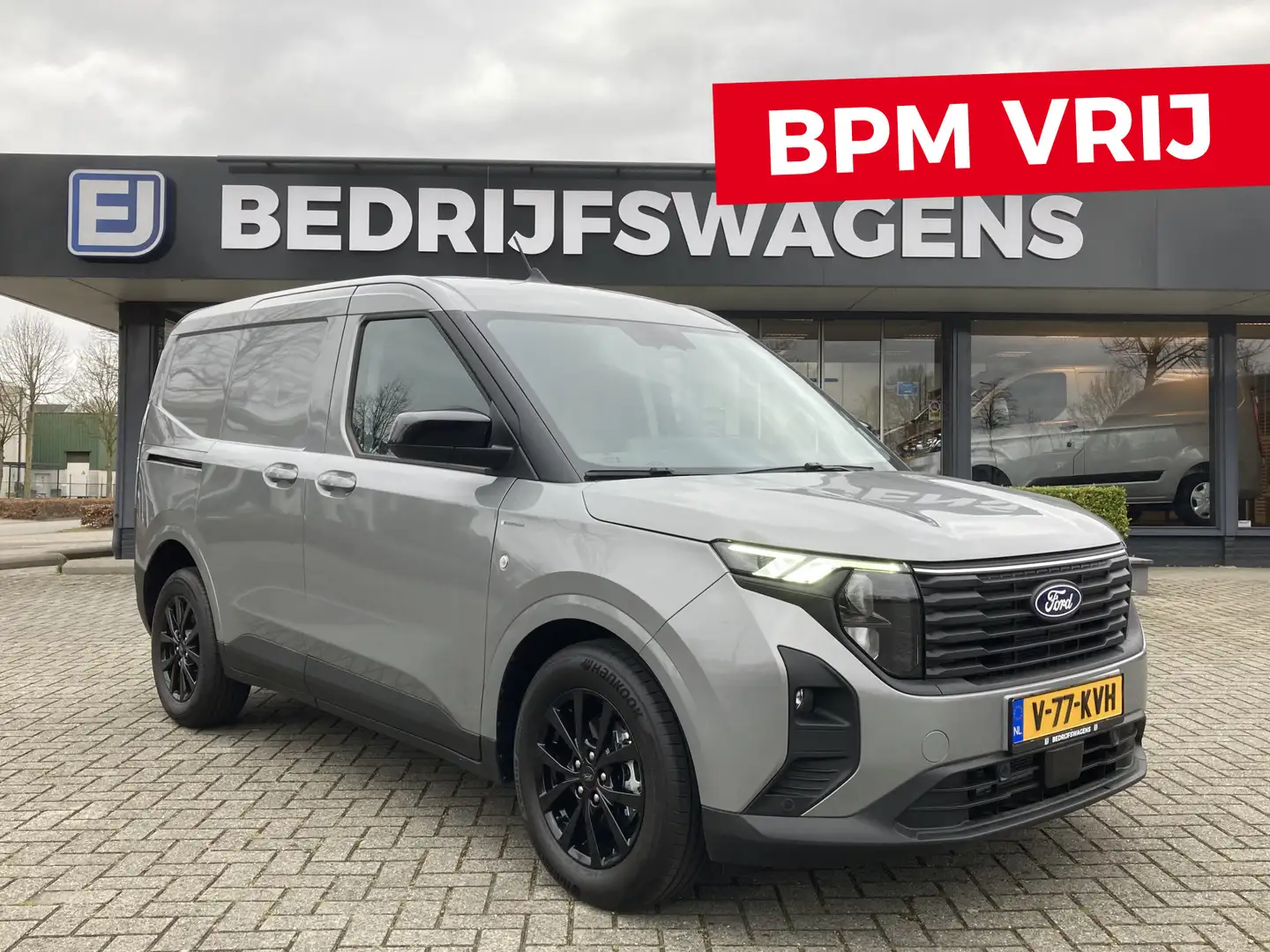 Ford Transit Courier 1.5 EcoBlue Limited | Full Options! / BPM vrij! | Zilver - 1