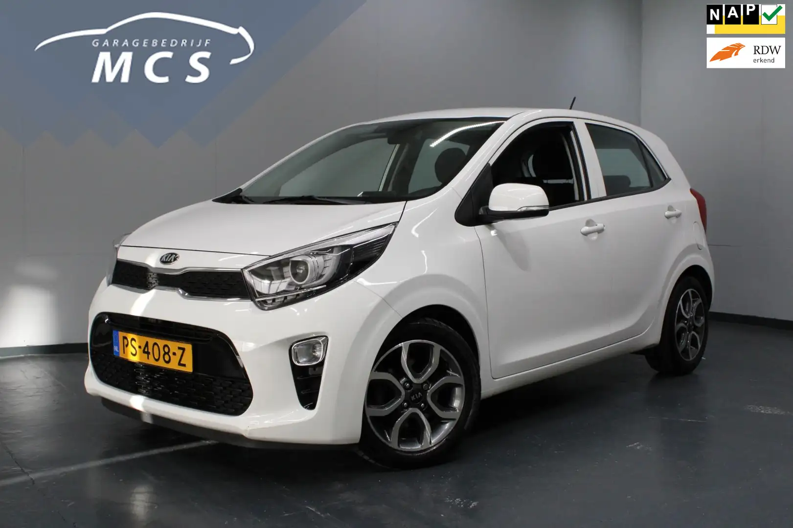 Kia Picanto 1.0 CVVT DynamicPlusLine / Camera / Navi / Airco Wit - 1