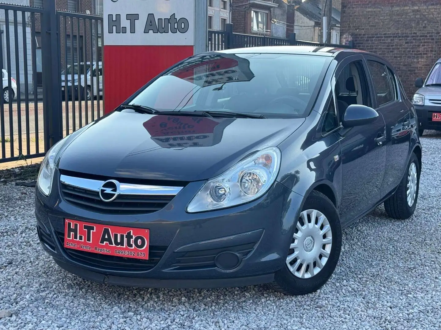 Opel Corsa 1.2i Essentia/Etat neuf/Essence/Garantie 12 mois Gris - 1
