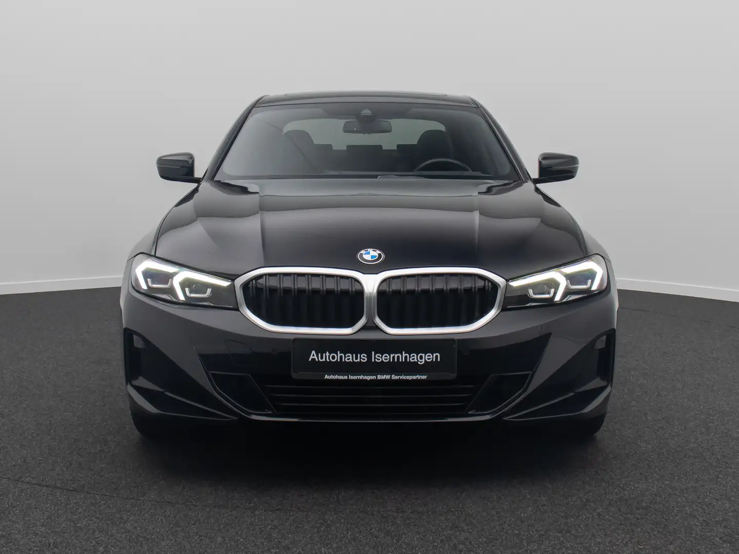 BMW 320 Leder DAB HUD Alarm Glasdach Sport 18Zoll Schwarz - 2