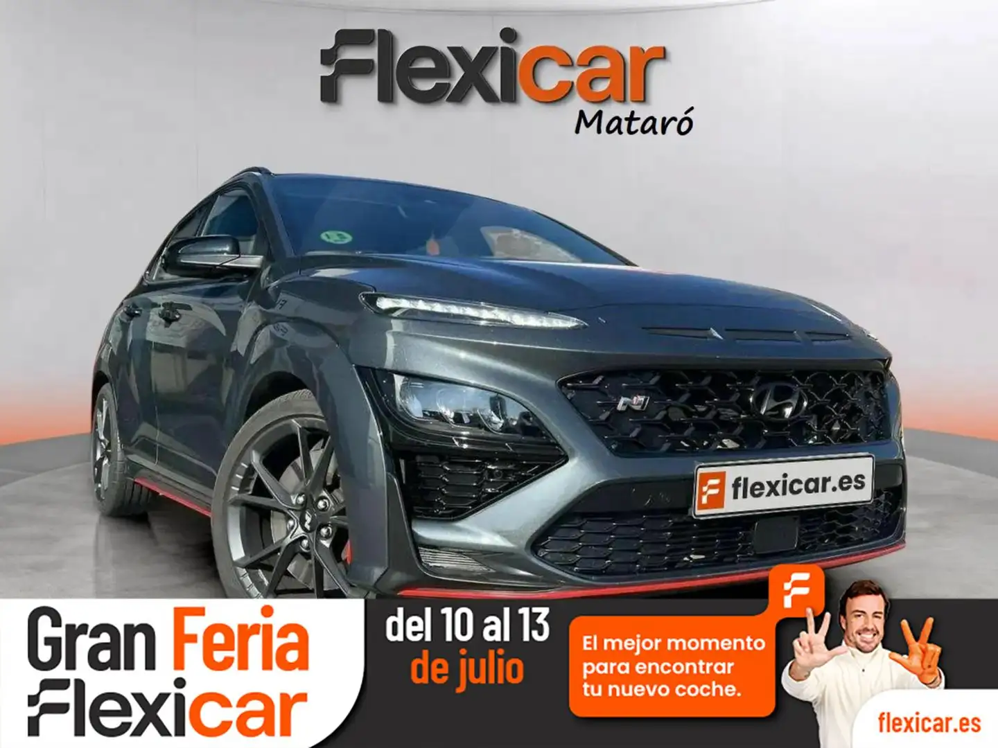 Hyundai KONA 2.0 TGDI N Sky DCT Gris - 1