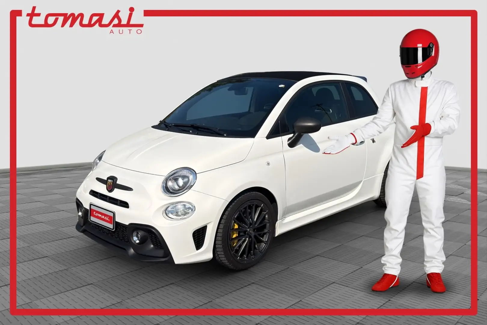 Abarth 695C 1.4 Turbo T-Jet 180 CV Weiß - 1