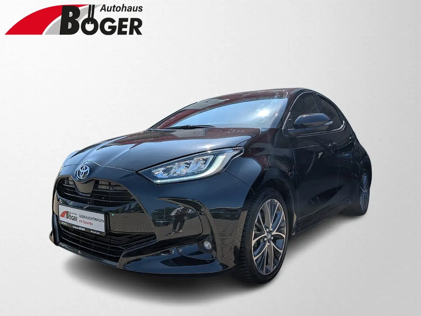 Toyota Yaris Hybrid 130 1.5 VVT-i Style *TEILLEDER SHZ* Negro - 1