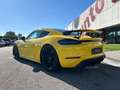 Porsche Cayman 718 Cayman 4.0 GT4 MANUALE CLUB SPORT Giallo - thumbnail 8