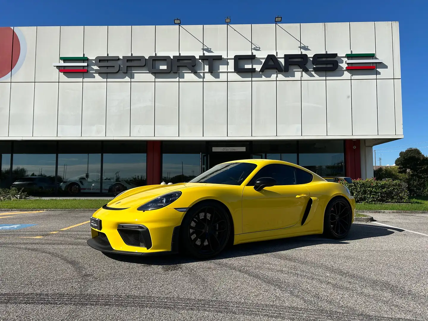 Porsche Cayman 718 Cayman 4.0 GT4 MANUALE CLUB SPORT Giallo - 1