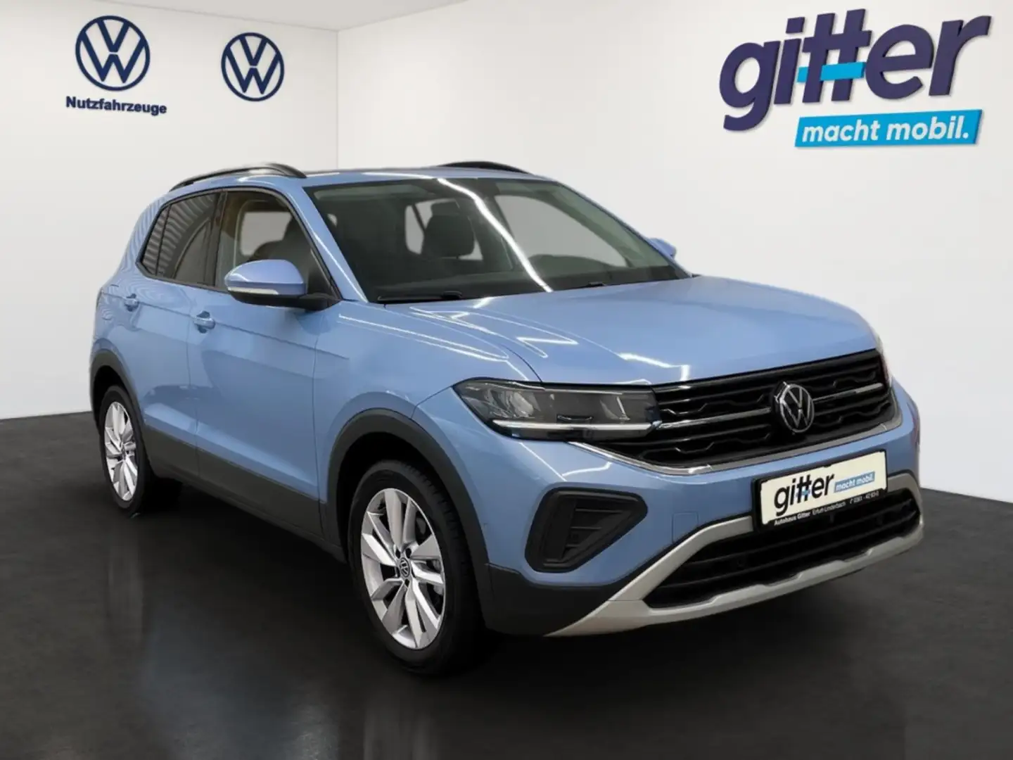 Volkswagen T-Cross LIFE IQ.DRIVE DIGICOCK SHZ KAMERA ASSITENZ LENDEWI Blau - 2