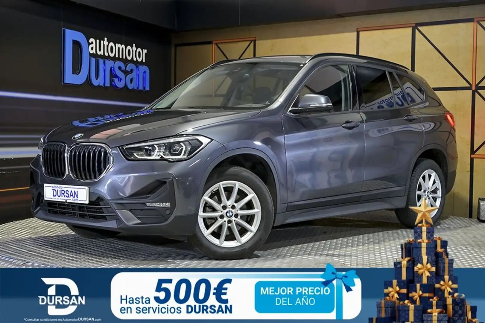 BMW X1 sDrive 18d Gris - 1