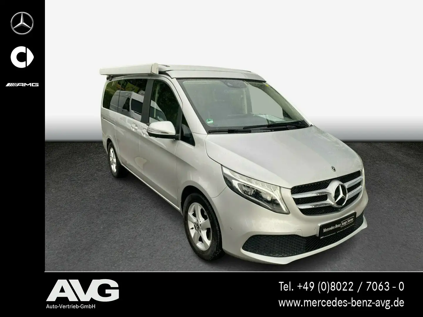 Mercedes-Benz Marco Polo Marco Polo 300 d EDITION ILS|MBUX|AHK|Distronic Silber - 2