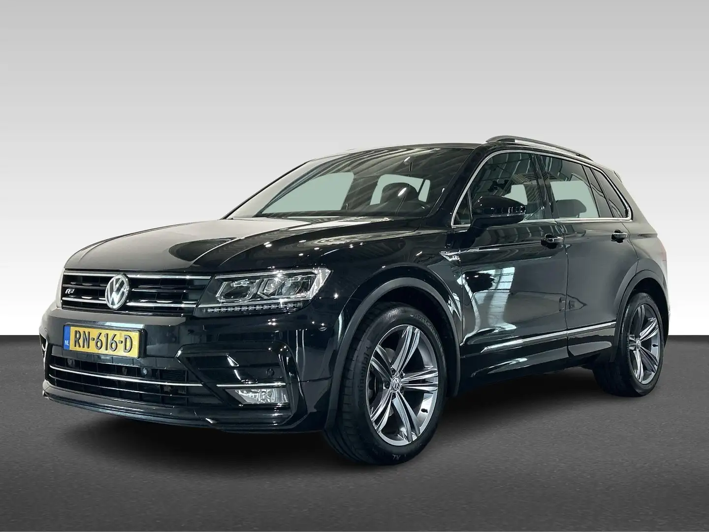 Volkswagen Tiguan 1.4 TSI 150PK DSG 2X R-LINE VIRTUAL NAVI CAMERA NA Schwarz - 1