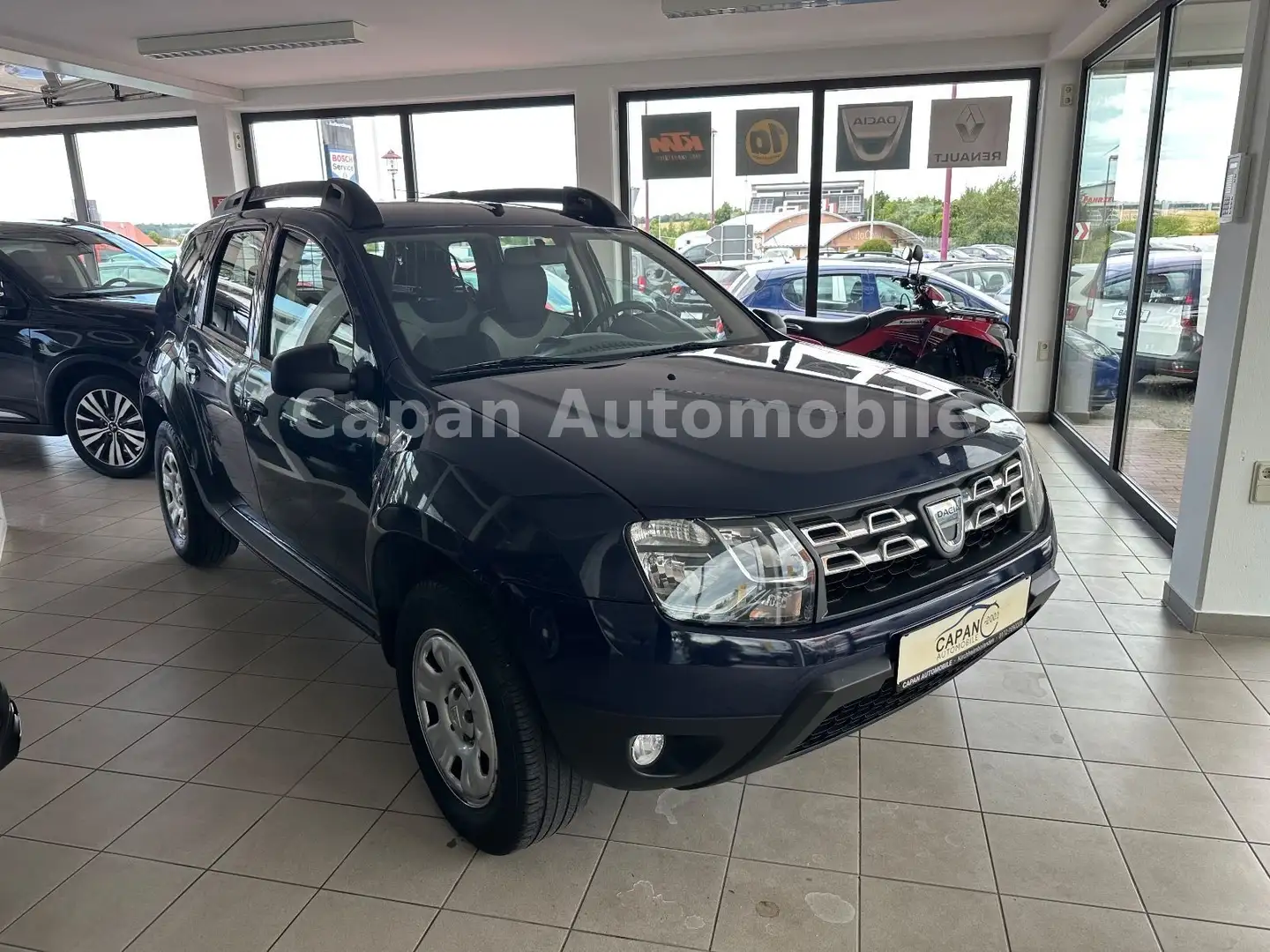 Dacia Duster I Laureate 4x4 1.Hand/Scheckheft/SHZ/EU6 Bleu - 1