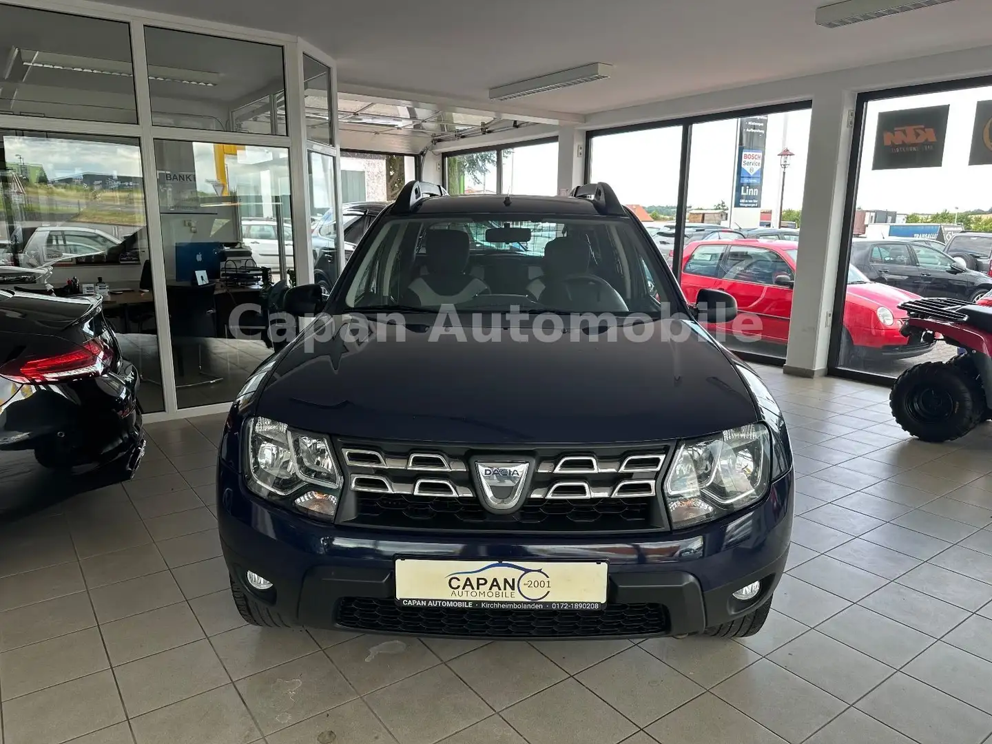 Dacia Duster I Laureate 4x4 1.Hand/Scheckheft/SHZ/EU6 Bleu - 2