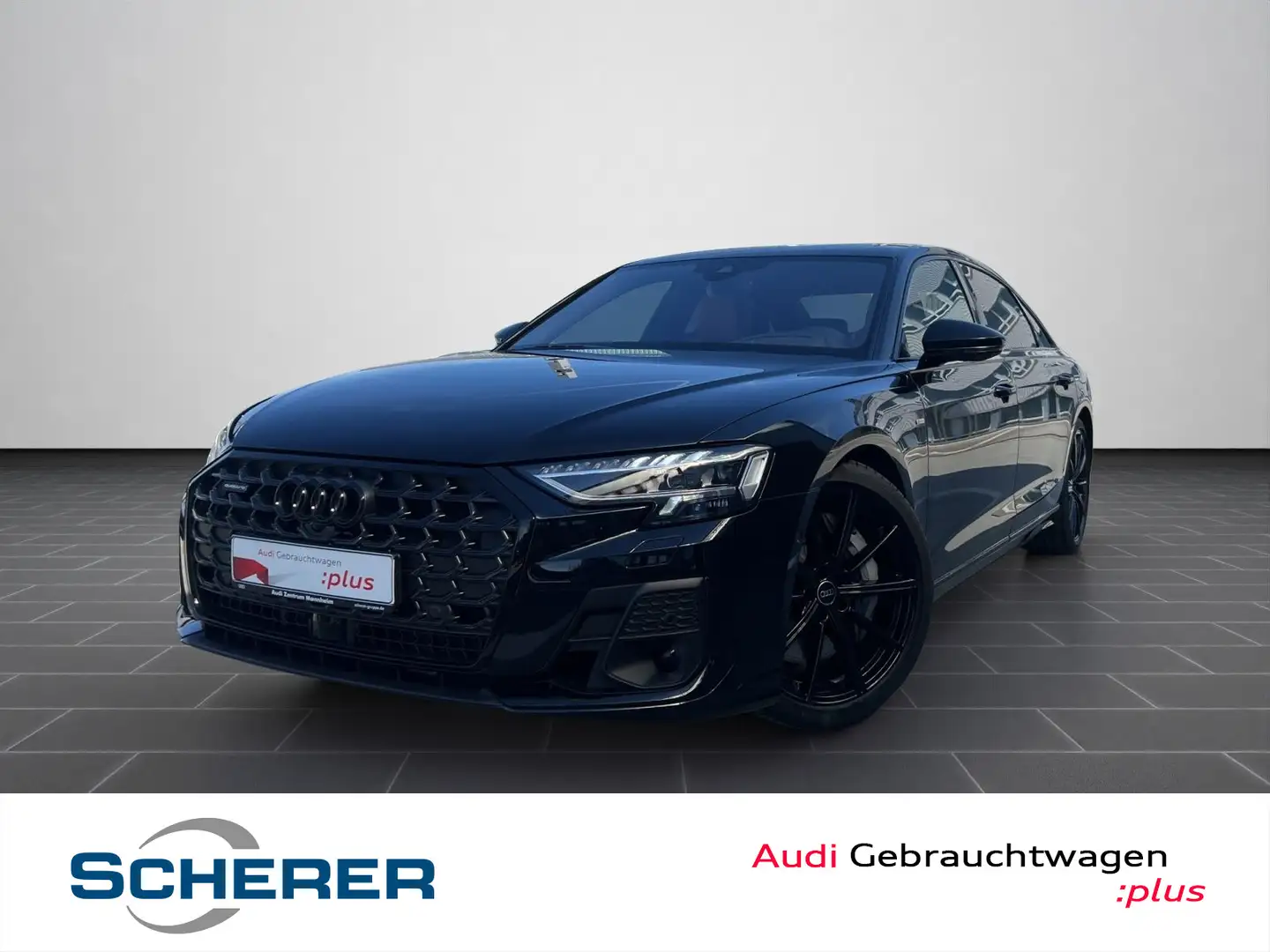 Audi A8 L 60 TFSIe quattro S LINE HD-MAT MASSAGE Nero - 1