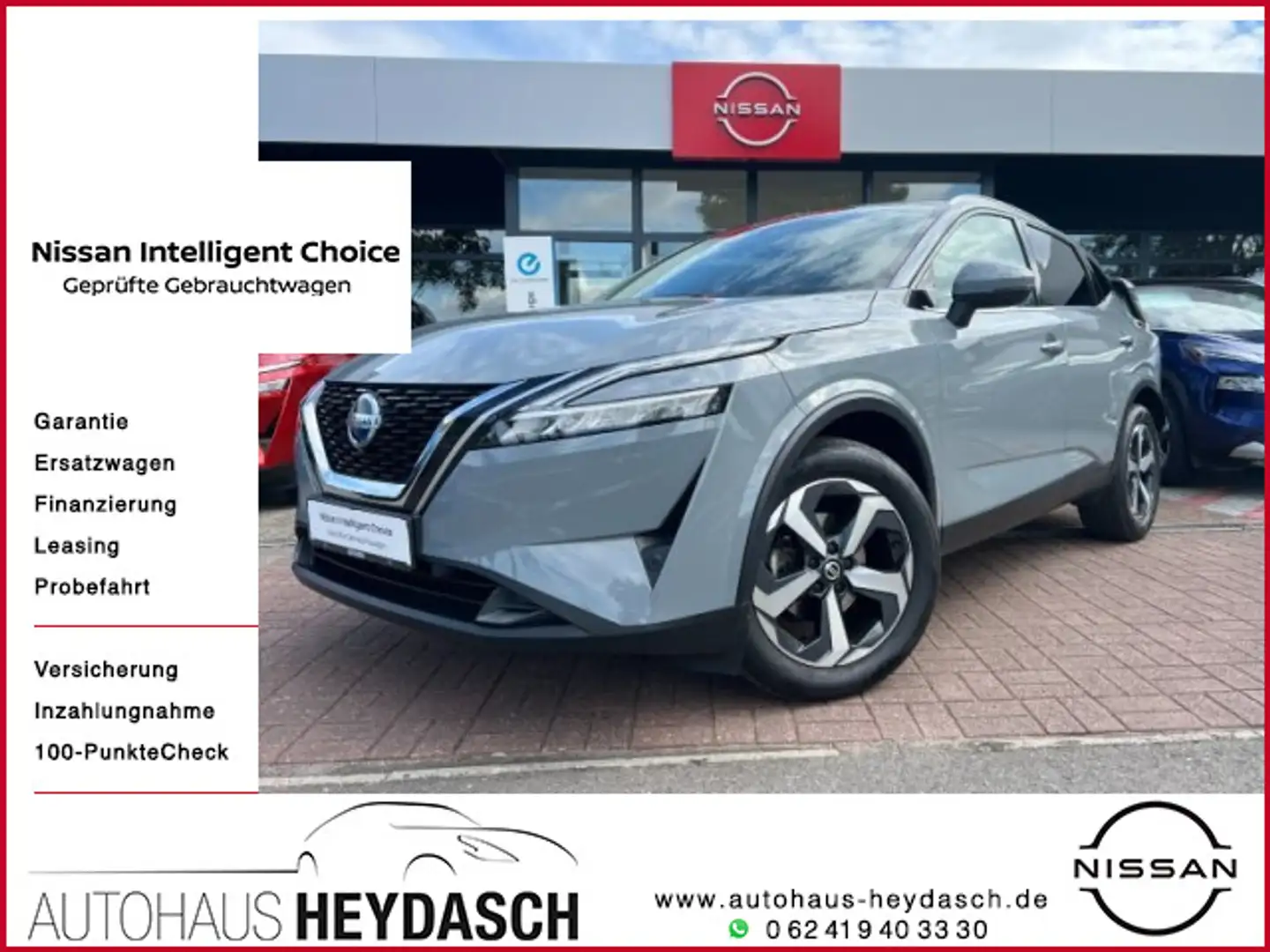 Nissan Qashqai Premiere Edition *Automatik*AHK*inkl. WK Grijs - 1