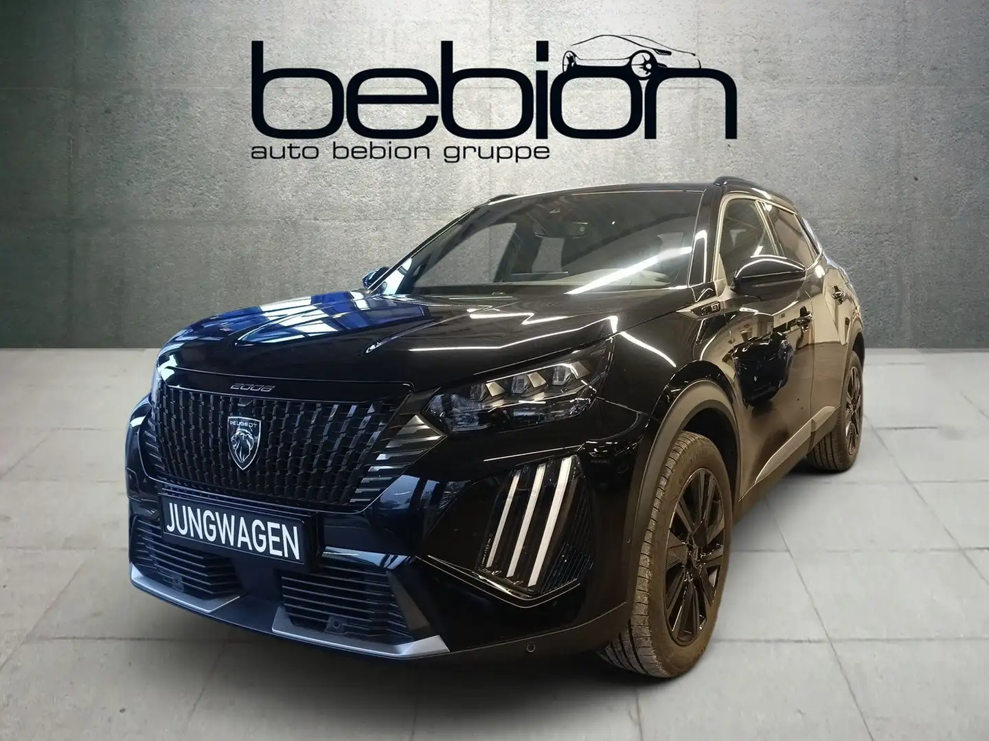 Peugeot 2008 1.2 PureTech 130 GT ACC KeyLess LED Navi LM Schwarz - 1