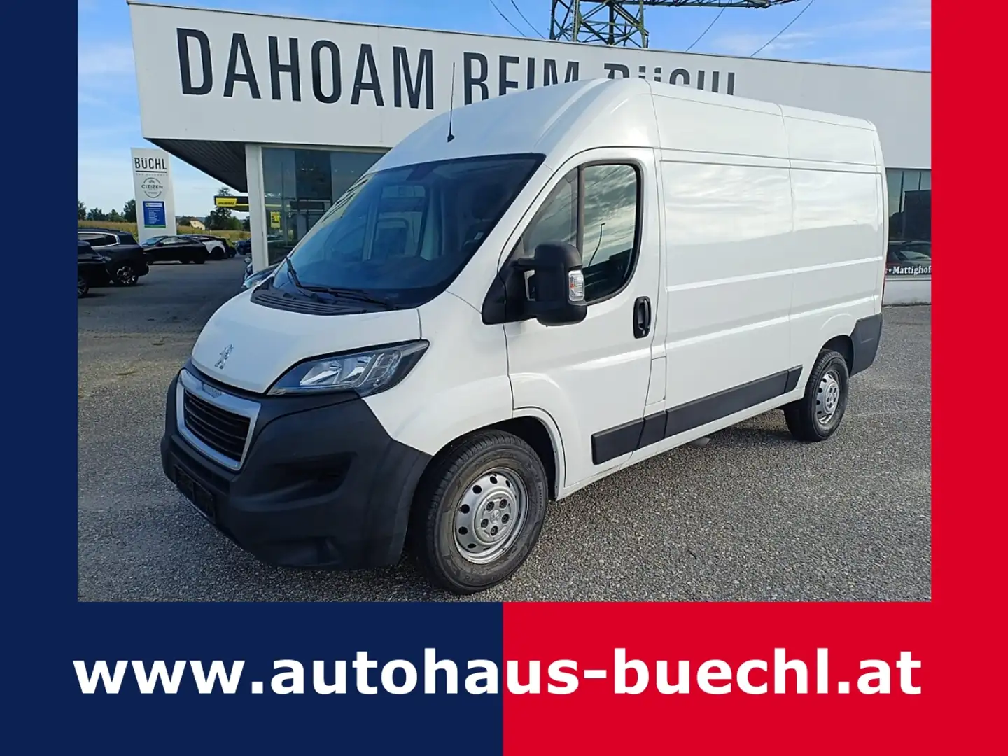 Peugeot Boxer 35+ L2H2 BlueHDi 165 S&S Weiß - 1