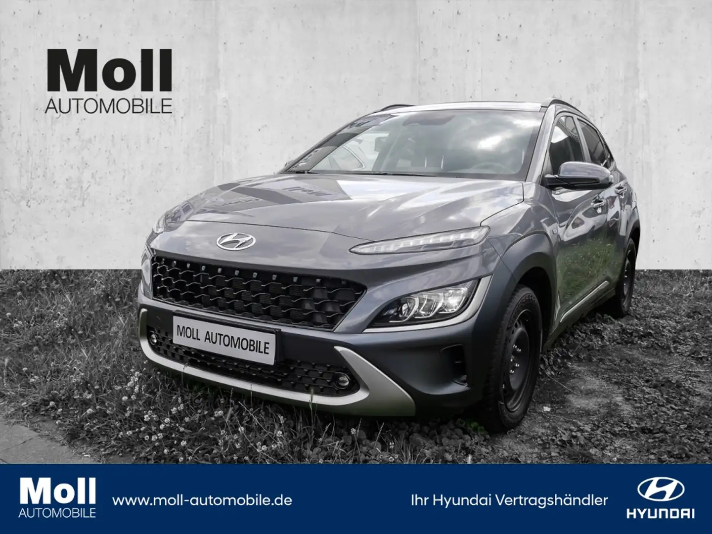 Hyundai KONA Style CRDi Fahrerprofil DAB SHZ LenkradHZG Spurhal Grau - 1
