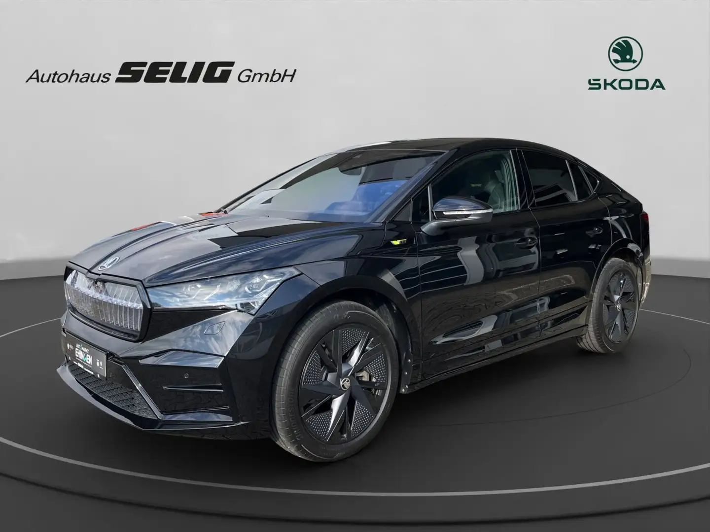 Skoda Enyaq Coupé RS, AHK, ACC, Kamera, ... Zwart - 1
