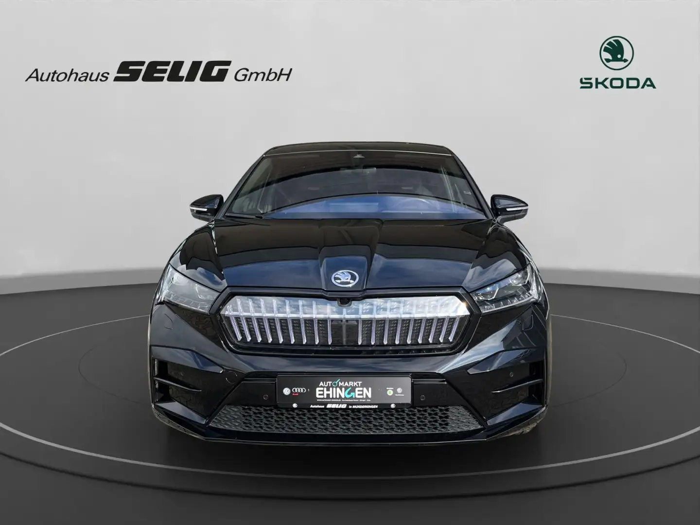 Skoda Enyaq Coupé RS, AHK, ACC, Kamera, ... Zwart - 2