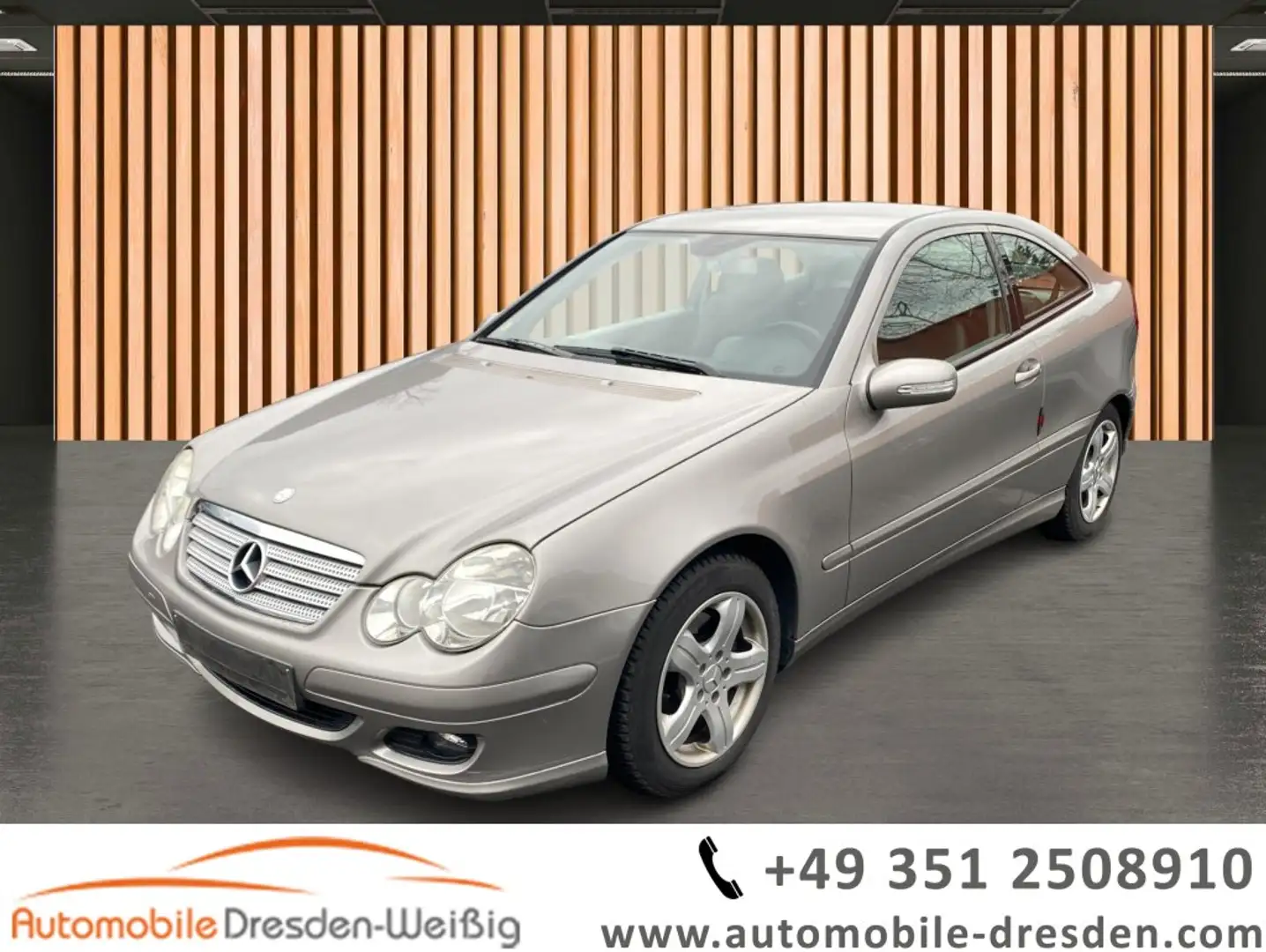 Mercedes-Benz C 230 Coupe*Navi*Memory*Sitzhzg*Sport-Paket* Ezüst - 1