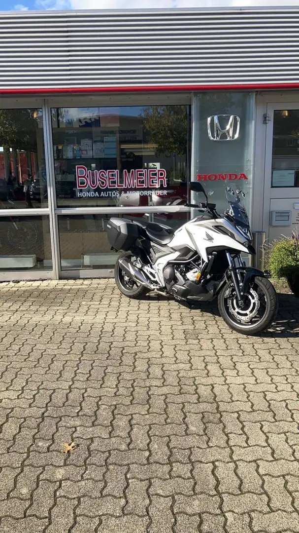 Honda NC 750 X DCT 2x Koffer Blanco - 1