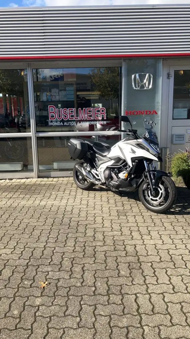 Honda NC 750 X DCT 2x Koffer Blanc - 1