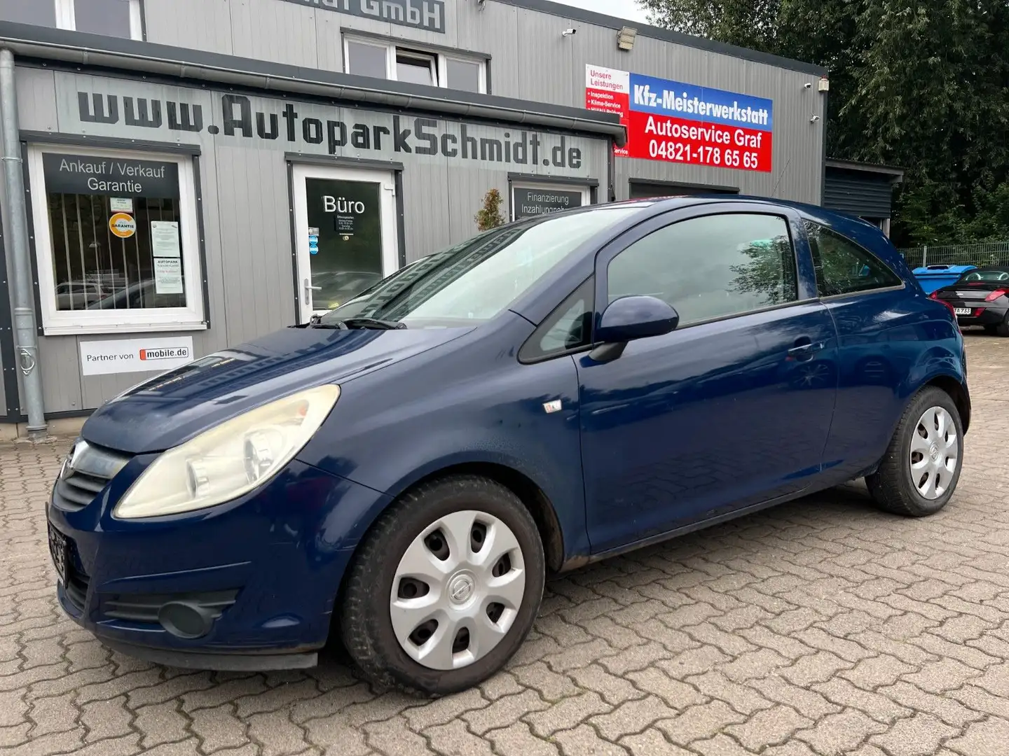 Opel Corsa D Edition KLIMA°MFLR°R-CD Azul - 1