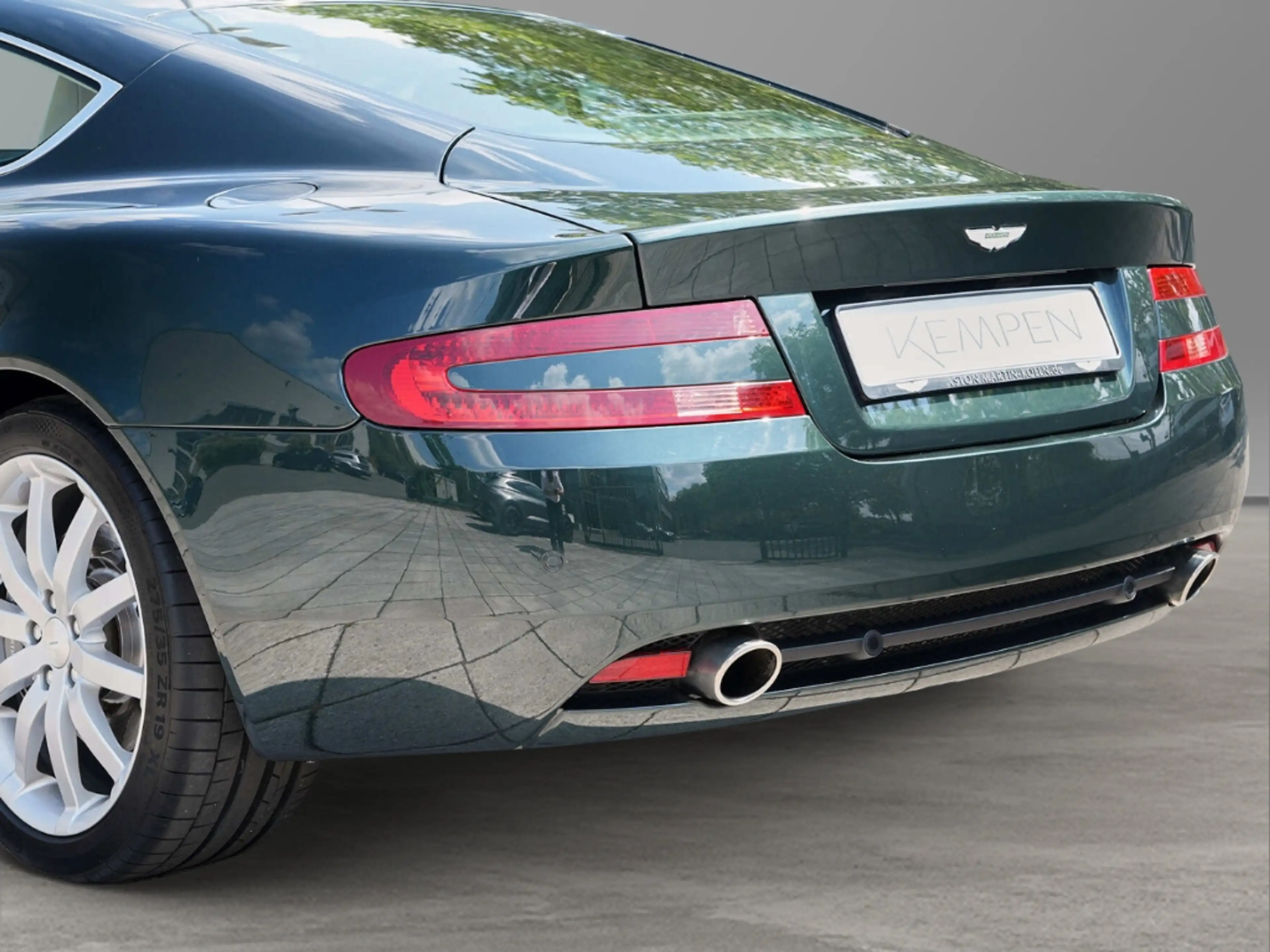 Aston Martin DB9 Ghilles Green / Sandstorm nur 21699km — photo 14