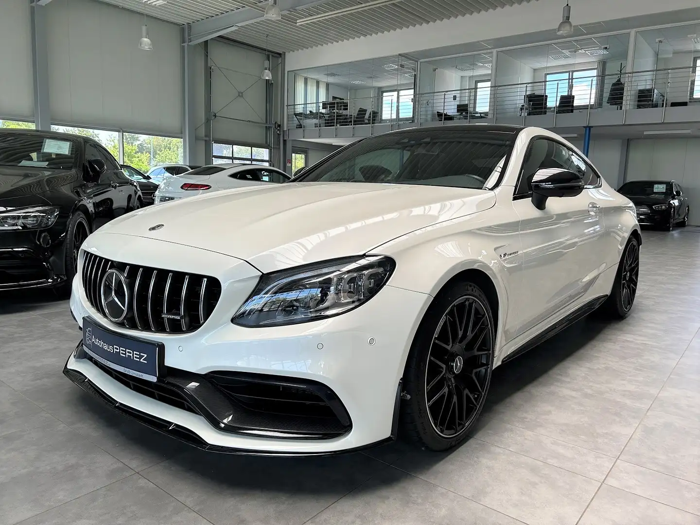 Mercedes-Benz C 63 AMG Coupé 114.585 UVP! PERF.AGA 4xHIGH END Fehér - 2