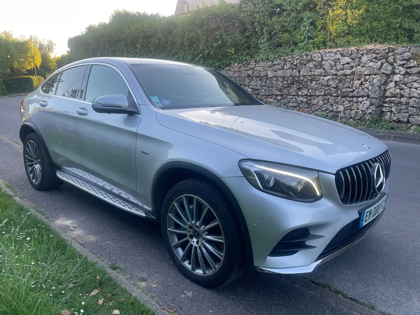 Mercedes-Benz GLC 350 GLC Coupé 350 e 7G-Tronic Plus 4Matic Business Ezüst - 2