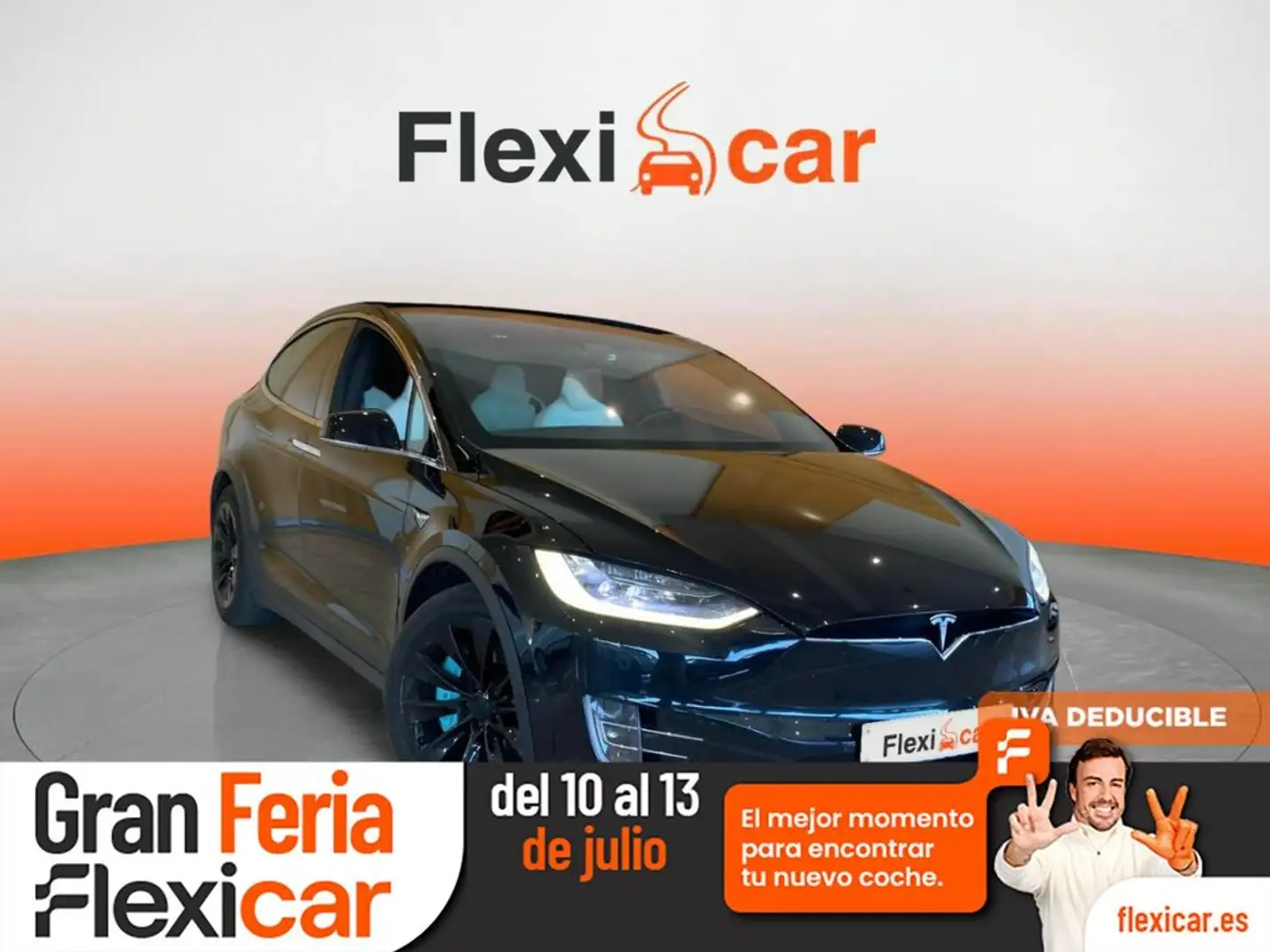 Tesla Model X 100D 4WD Schwarz - 1