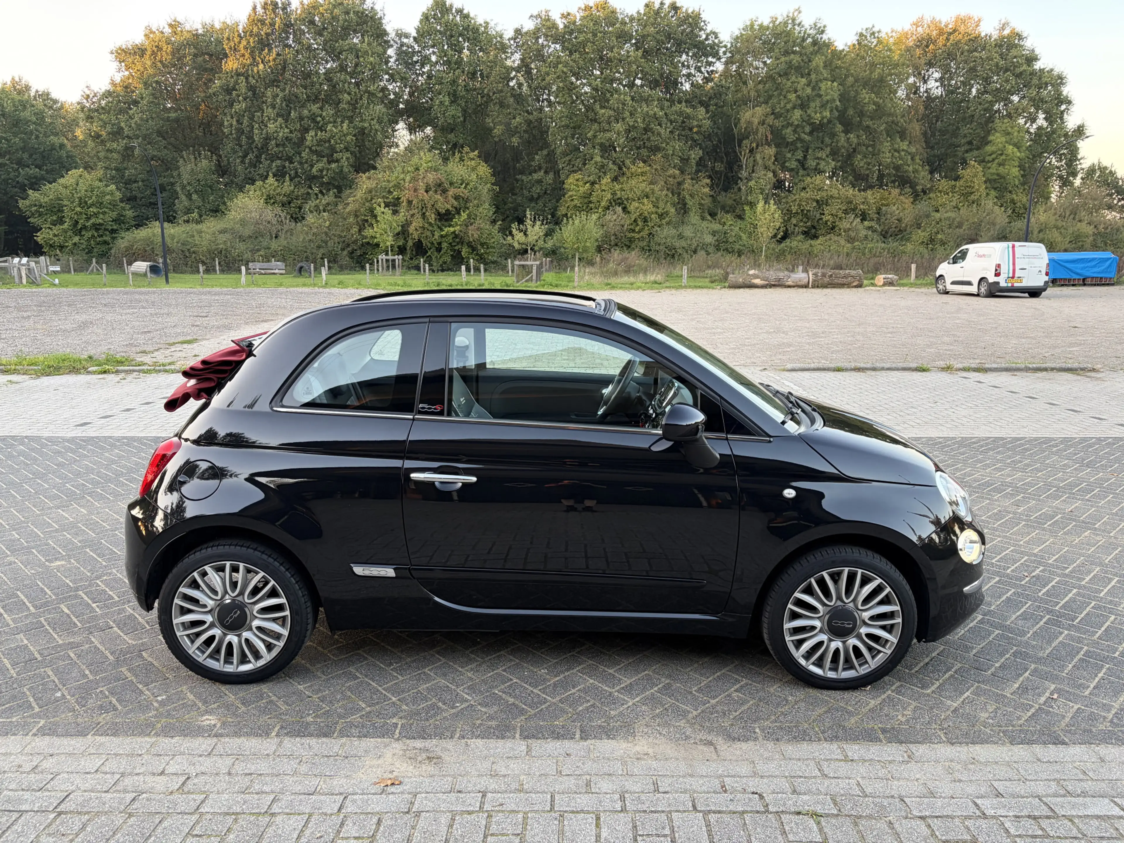 Fiat 500C 0.9 TwinAir Turbo Lounge Cabrio Pdc Clima Navi App — photo 7