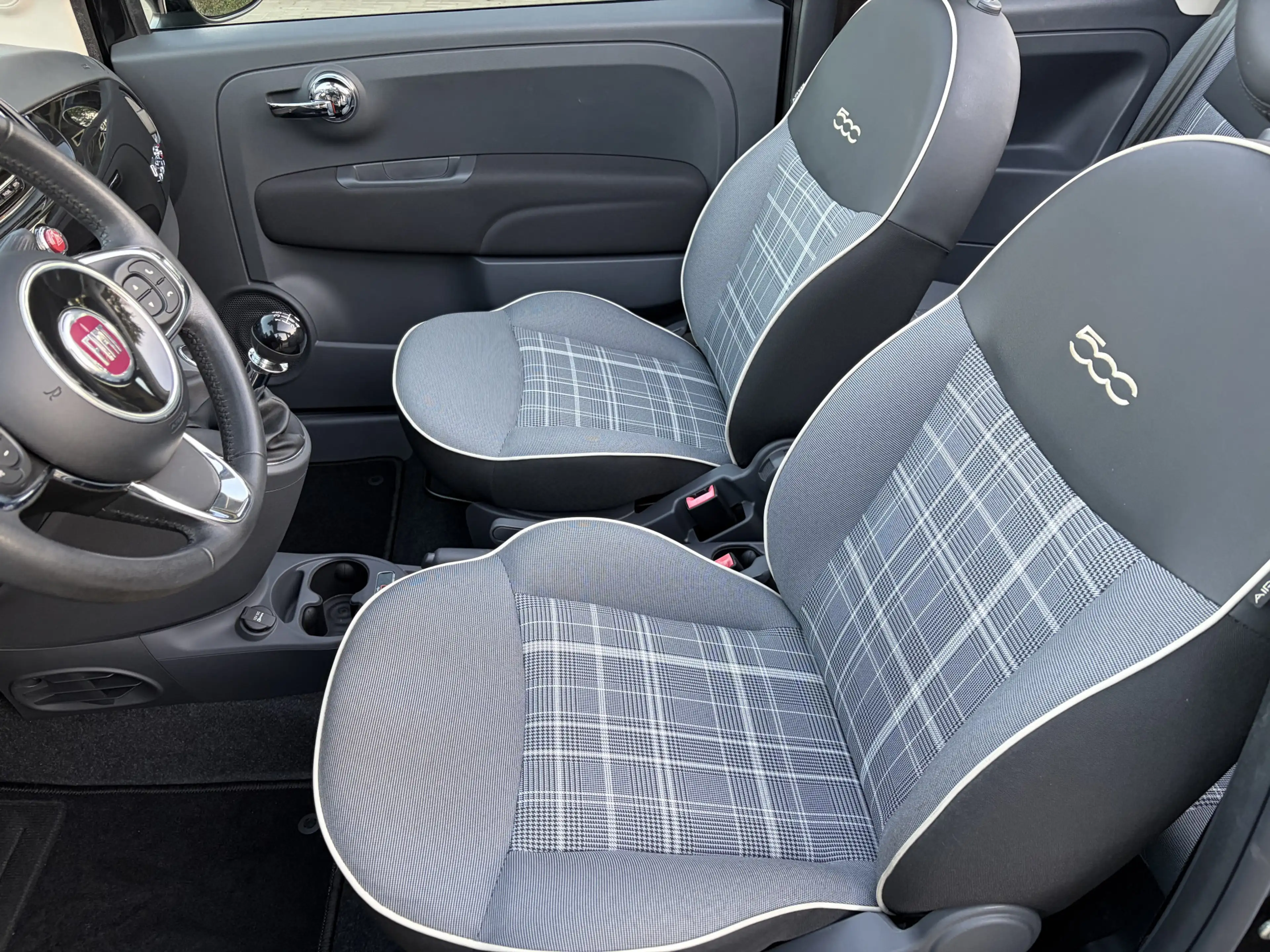 Fiat 500C 0.9 TwinAir Turbo Lounge Cabrio Pdc Clima Navi App — photo 10
