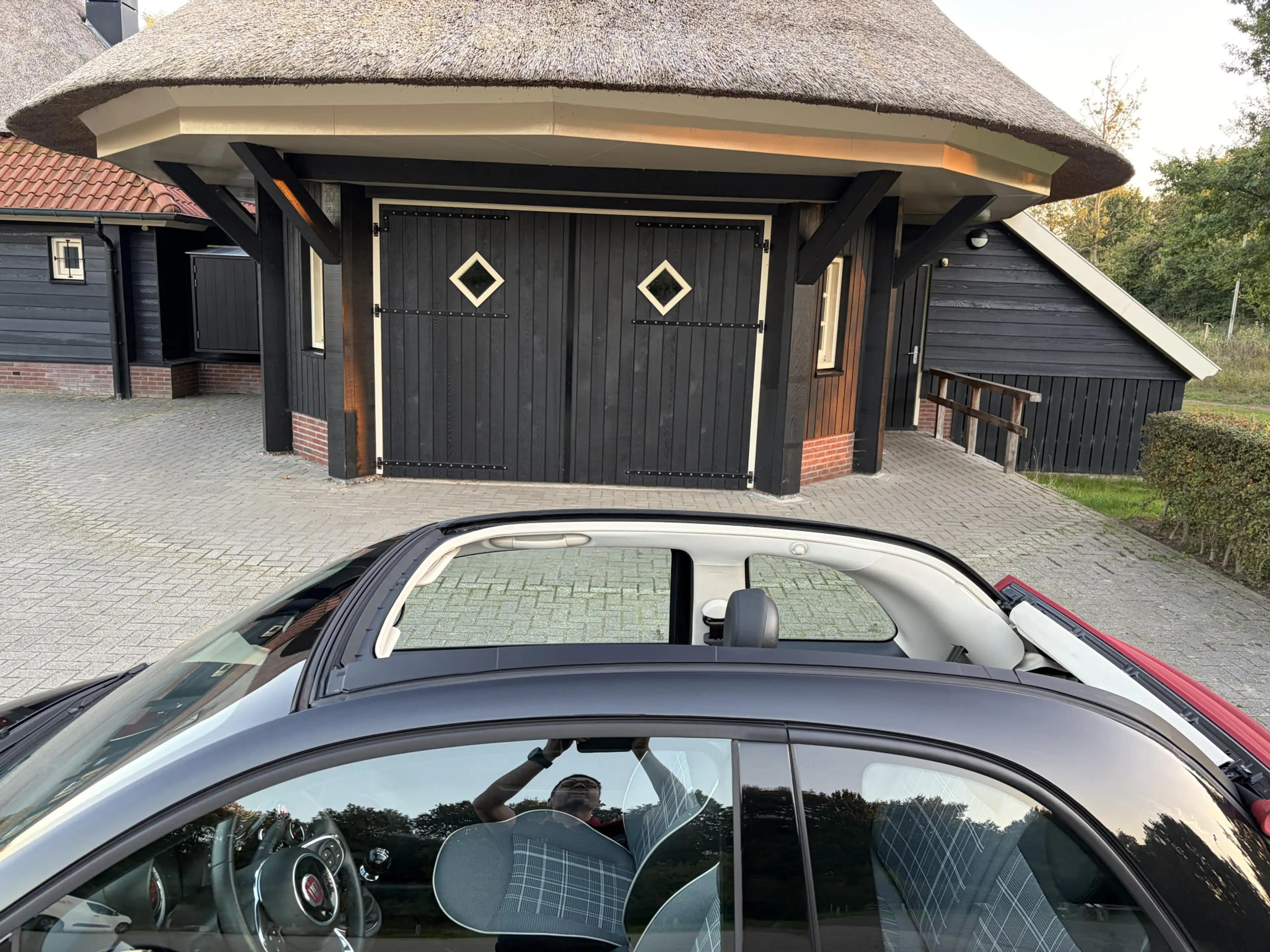 Fiat 500C 0.9 TwinAir Turbo Lounge Cabrio Pdc Clima Navi App — photo 3