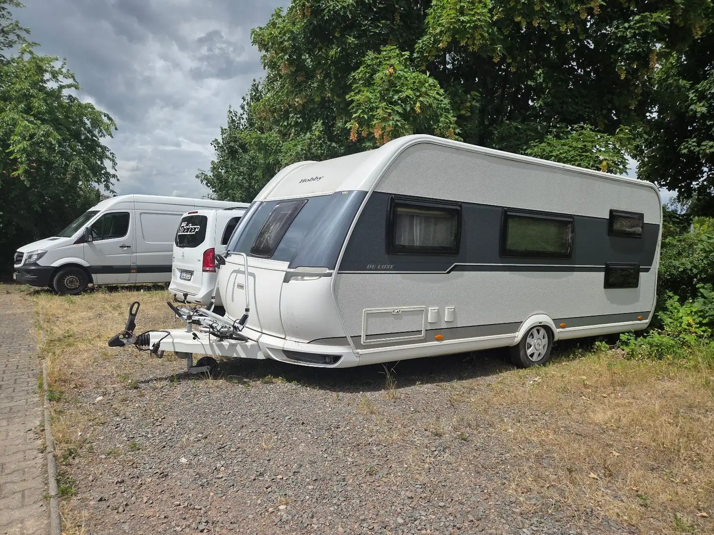 Hobby 545 KMF de Luxe Weiß - 1