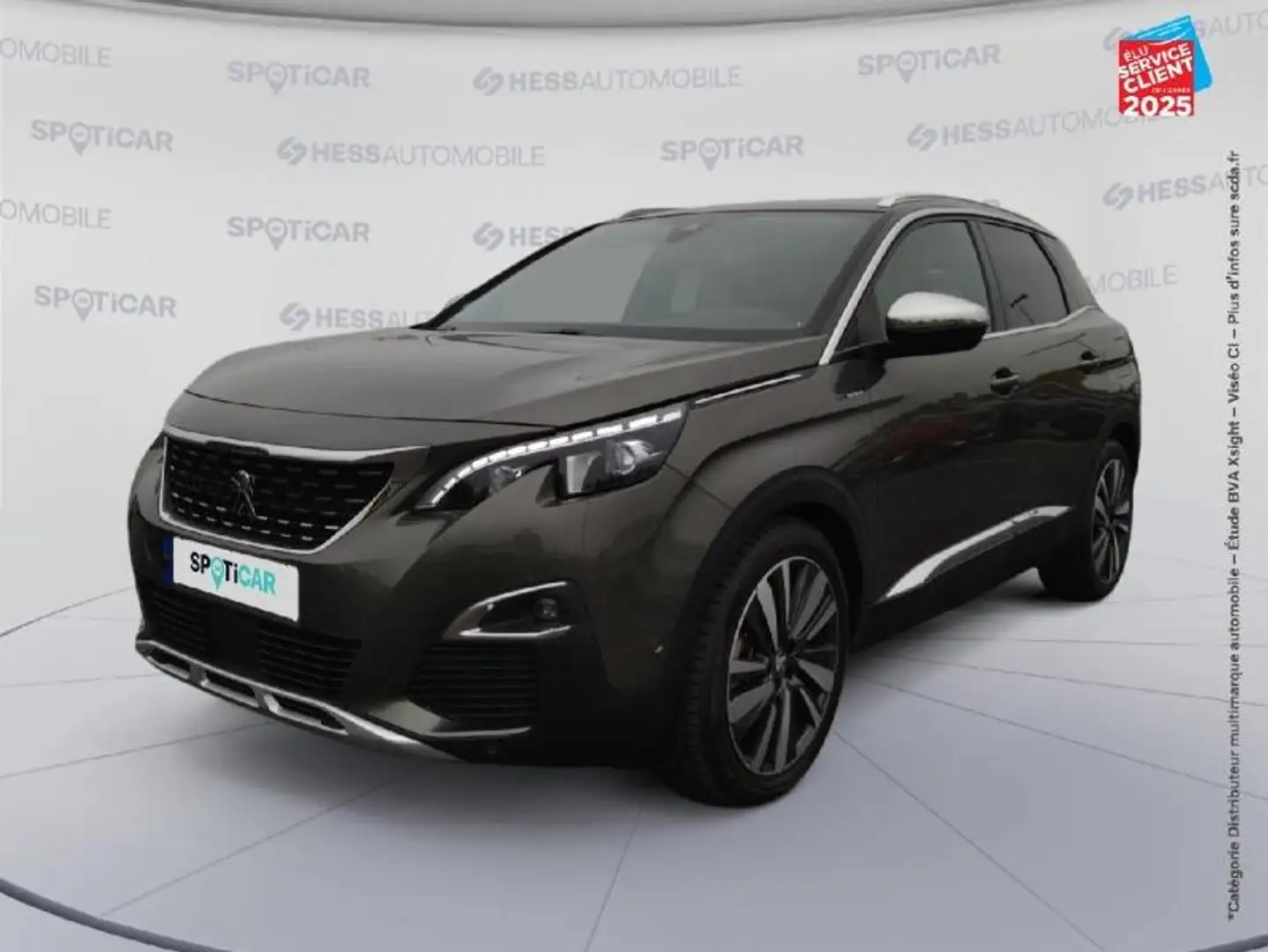 Peugeot 3008 HYBRID4 300ch GT e-EAT8 Gris - 1