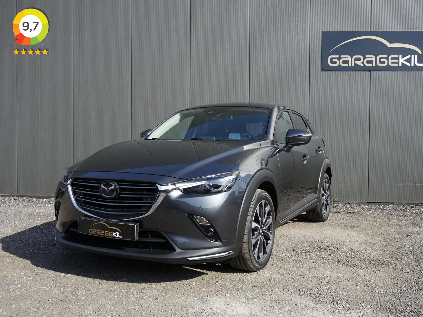 Mazda CX-3 2.0 SkyActiv-G 121 GT-M Dealeronderh. / DAB radio Gris - 1