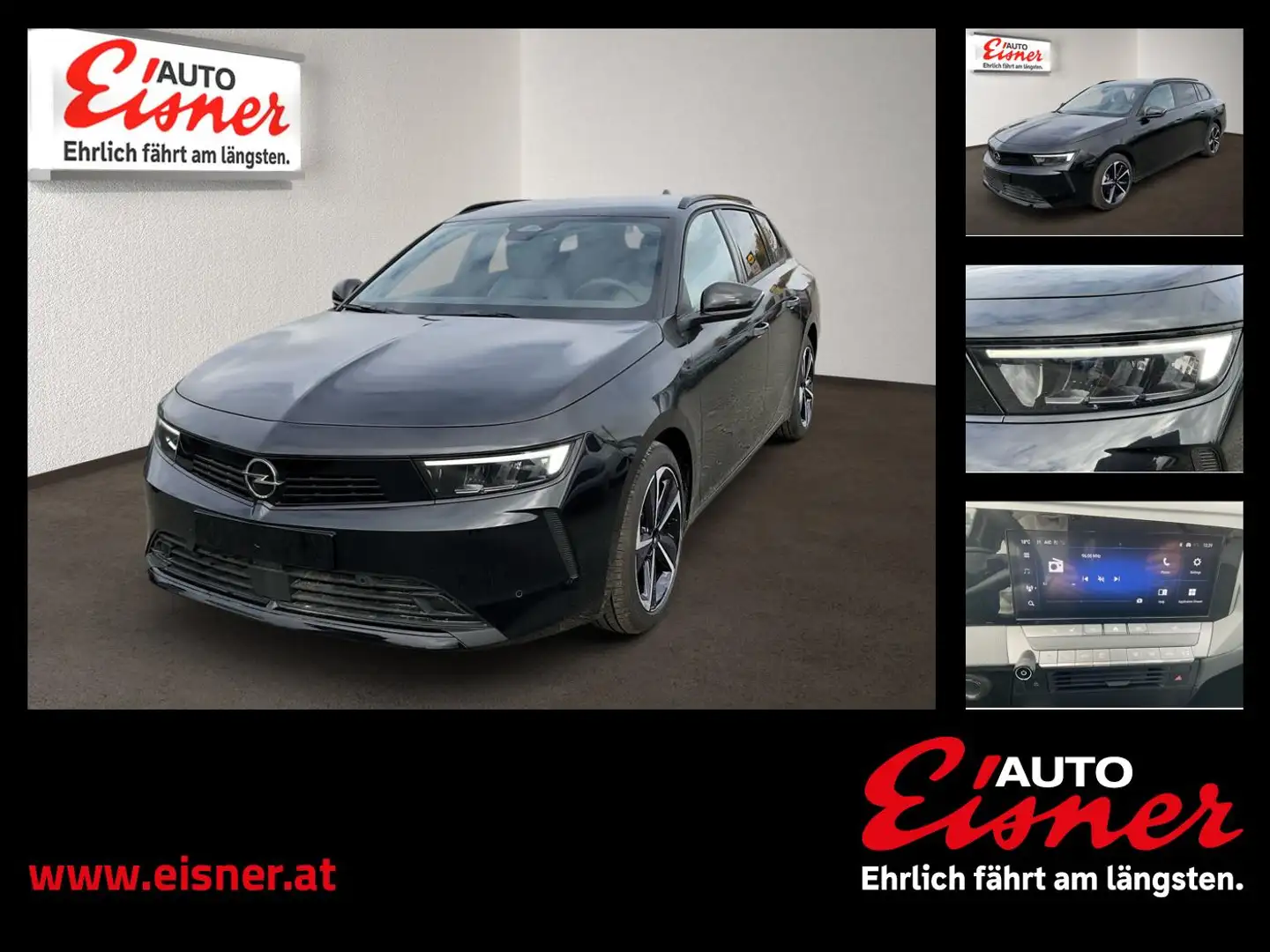 Opel Astra ST 1.2 TURBO ED AUT Schwarz - 1