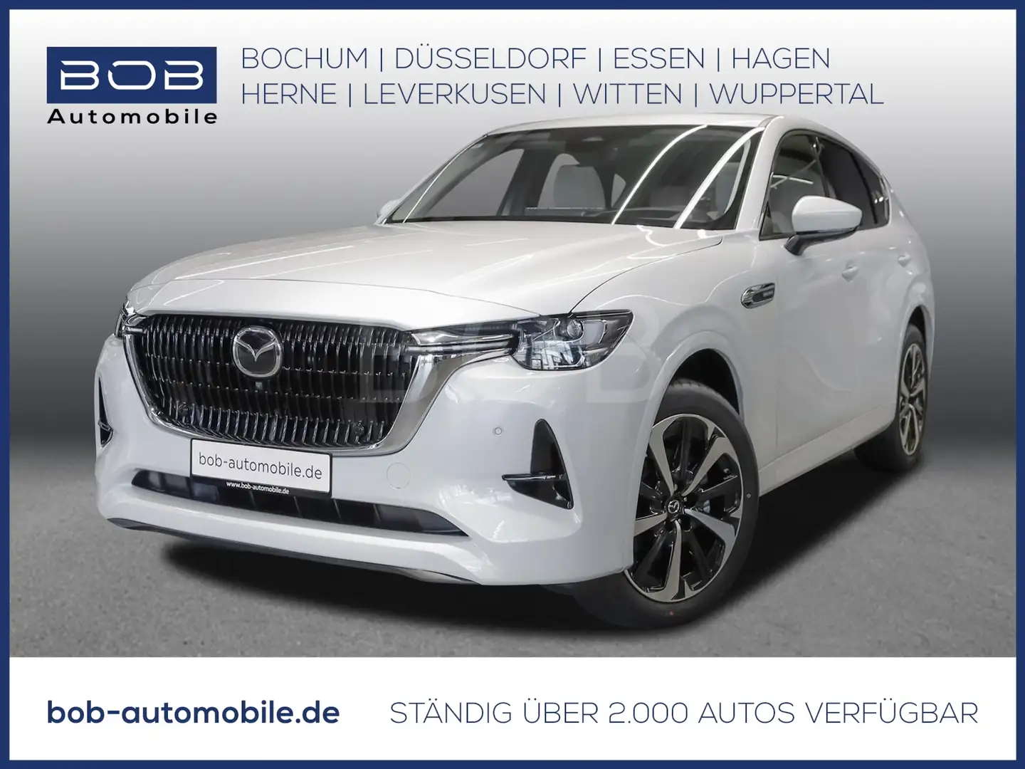 Mazda CX-60 D 254 AHK TAKUMI P-GSD DA-P CON-P PRE-COM-P 8-fach Weiß - 1