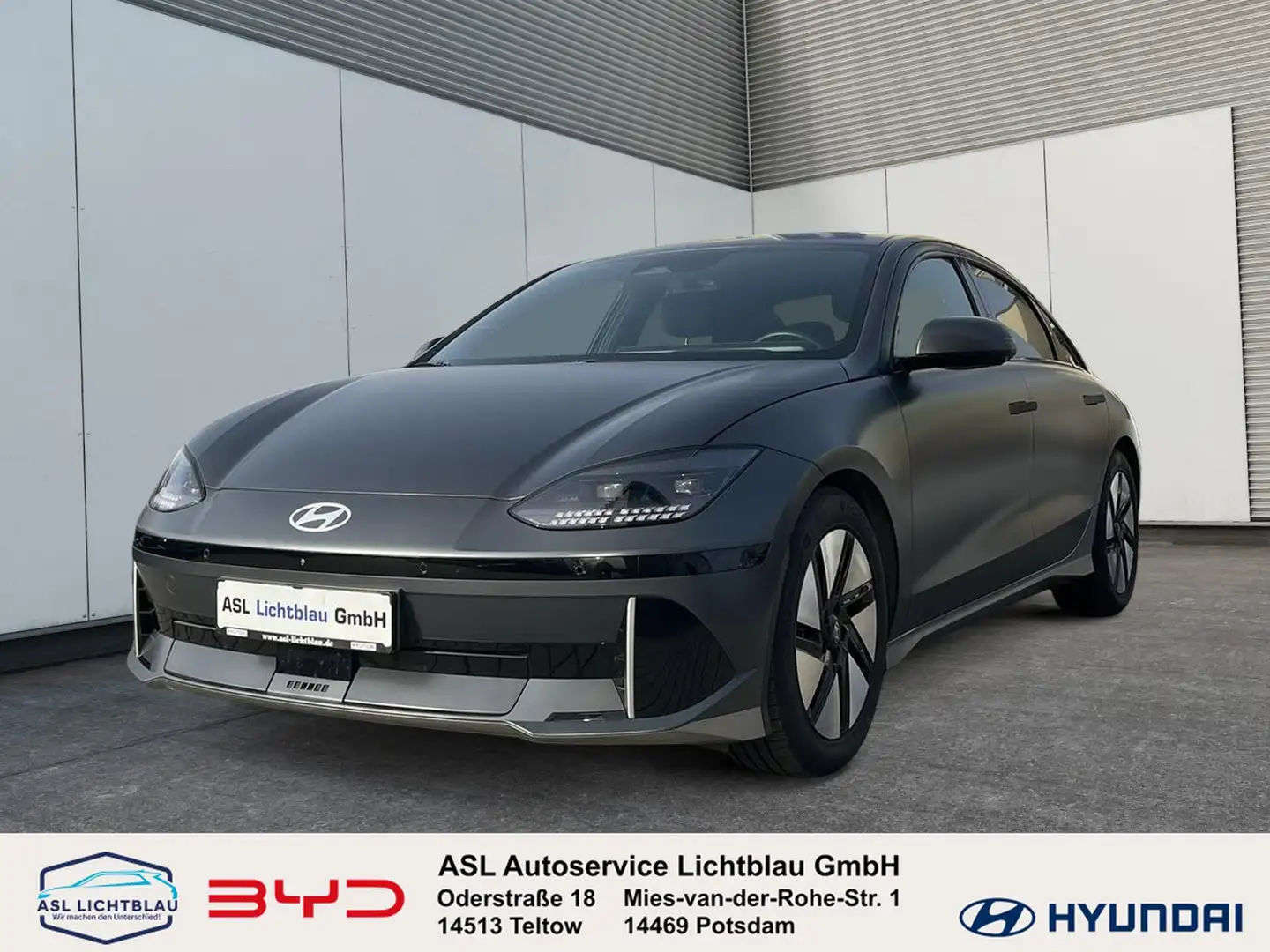 Hyundai IONIQ 6 Heckantrieb 77,4kWh Batt. TECHNIQ Park-Paket, B... Grau - 1